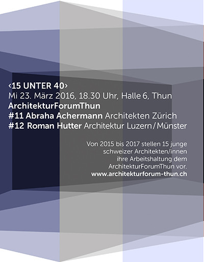 2016-03-22 Architekturforum Thun